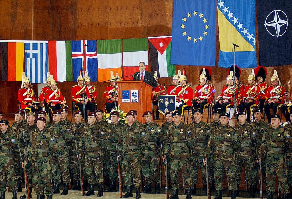 NATO military students
